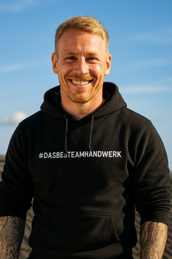 #DASBESTEAMHANDWERK ® - Hoodie MEN - Stick Label